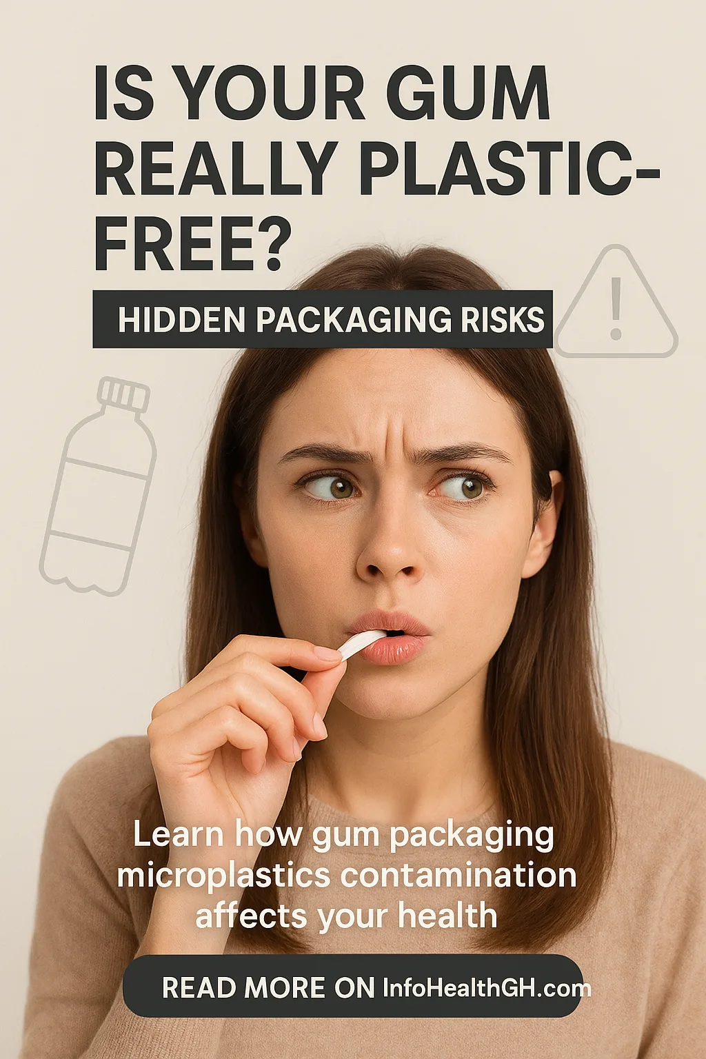 gum packaging microplastics contamination.