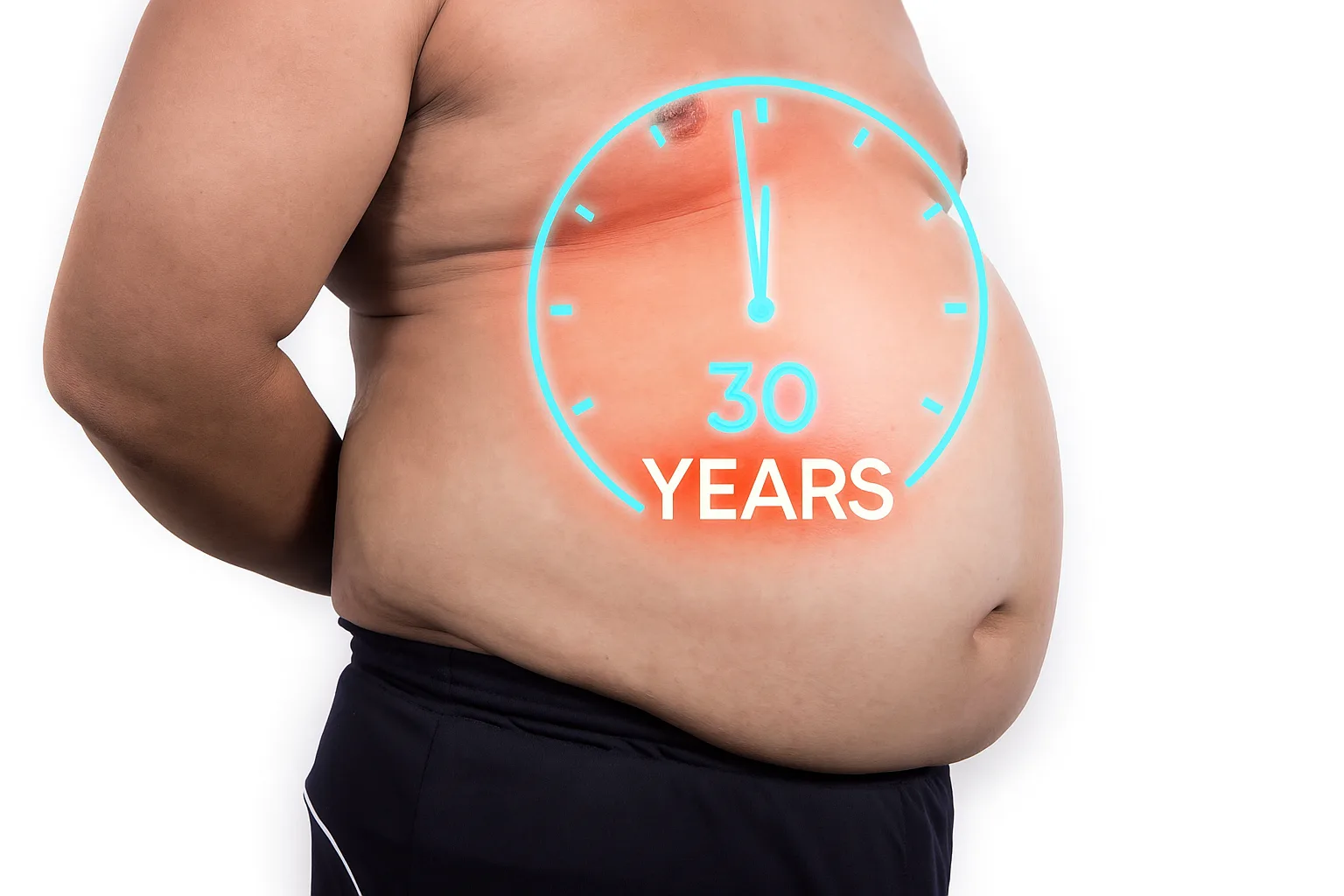 Belly fat after 30
